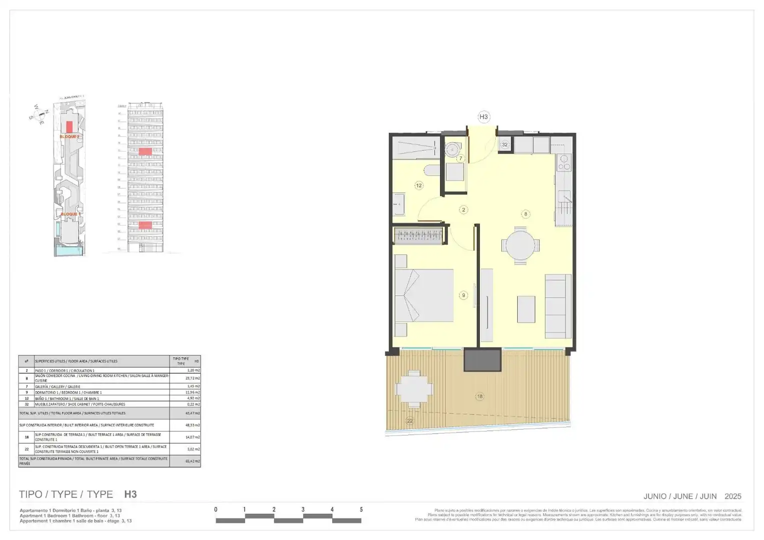 Apartamento en venta en Calpe / Calp con Aire acondicionado, Jardín privado y Terraza