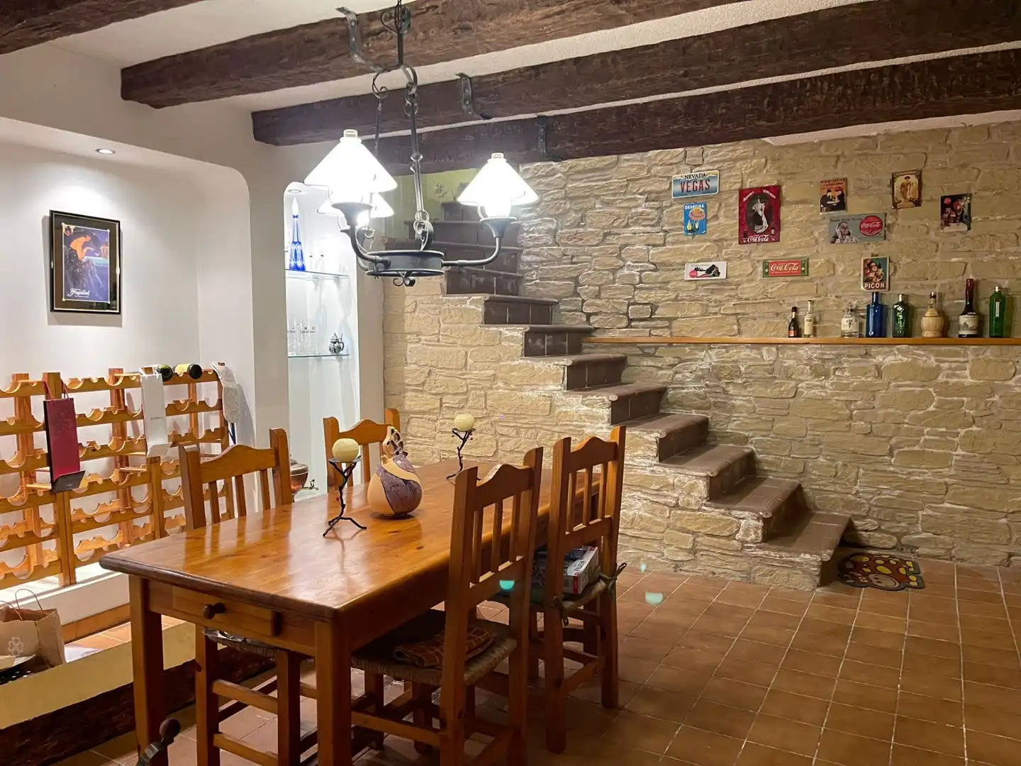 Menjador de Casa o xalet en venda en Sant Antoni de Vilamajor amb Aire condicionat, Calefacció i Jardí privat