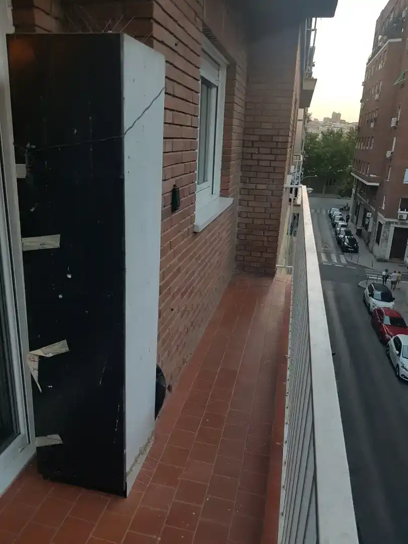 Terraza de Piso en venta en  Madrid Capital con Balcón