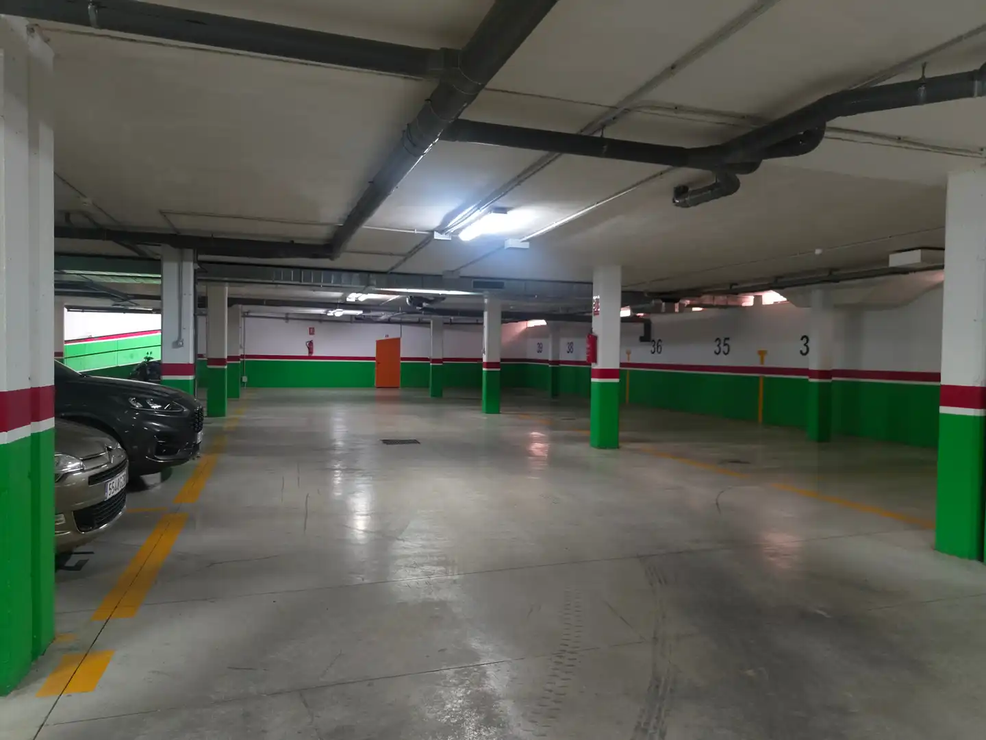 Parking of Apartments for sale in Las Torres de Cotillas  with Air Conditioner, Heating and Storage room