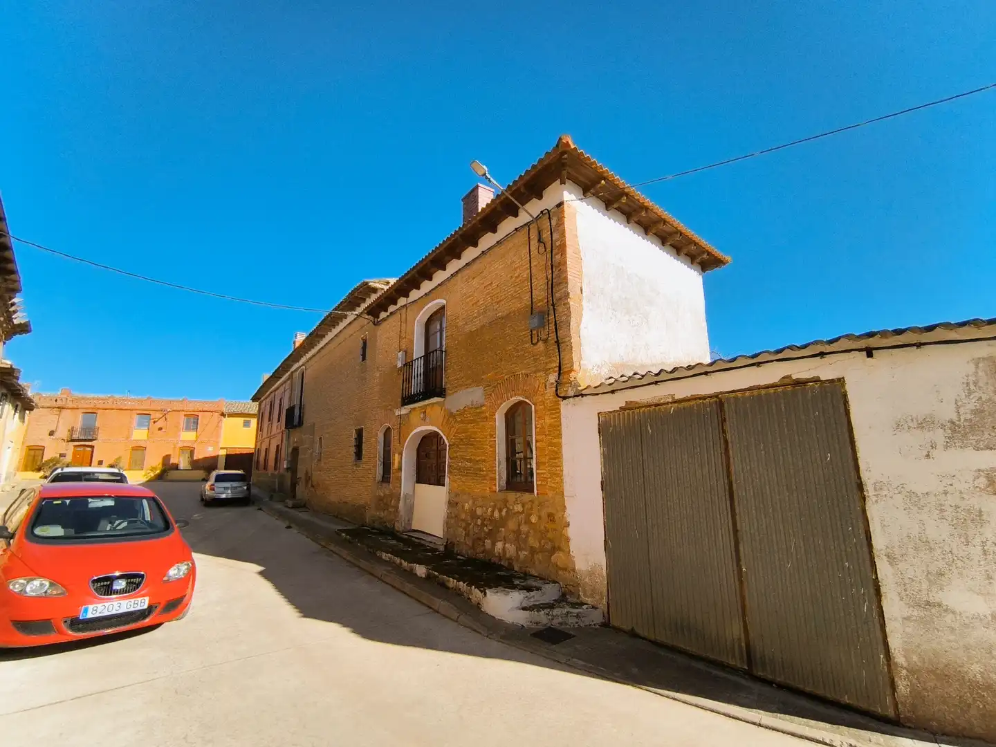 Vista exterior de Casa o chalet en venta en Villamartín de Campos con Calefacción, Jardín privado y Trastero