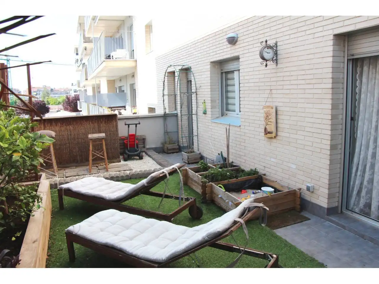Terrasse von Wohnung zum Verkauf in Granollers mit Klimaanlage, Heizung und Terrasse