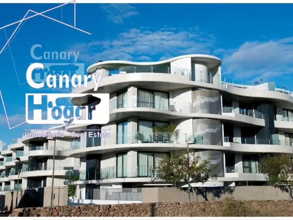Vista exterior de Apartament en venda en Arona amb Aire condicionat, Calefacció i Jardí privat