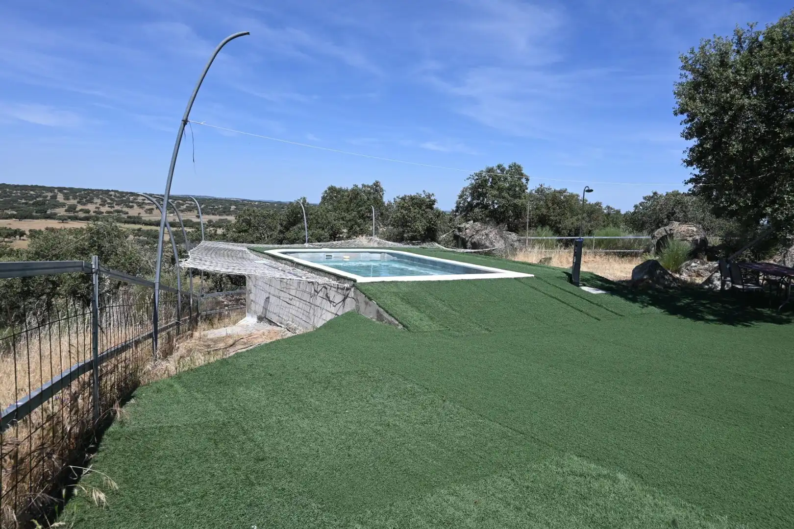Piscina de Casa o chalet en venta en Bodonal de la Sierra con Aire acondicionado, Piscina y Amueblado