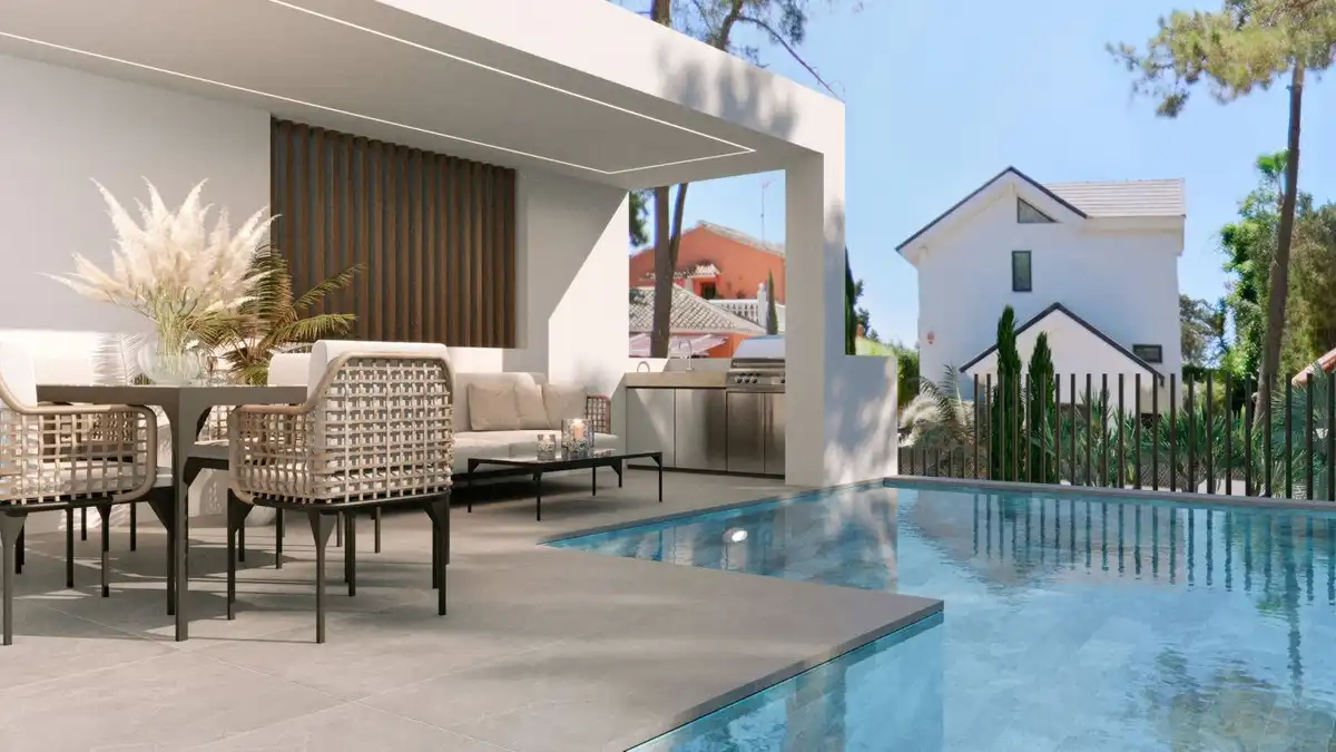 Xalet amb piscina en venda a Elviria - Cabopino, imagen 2