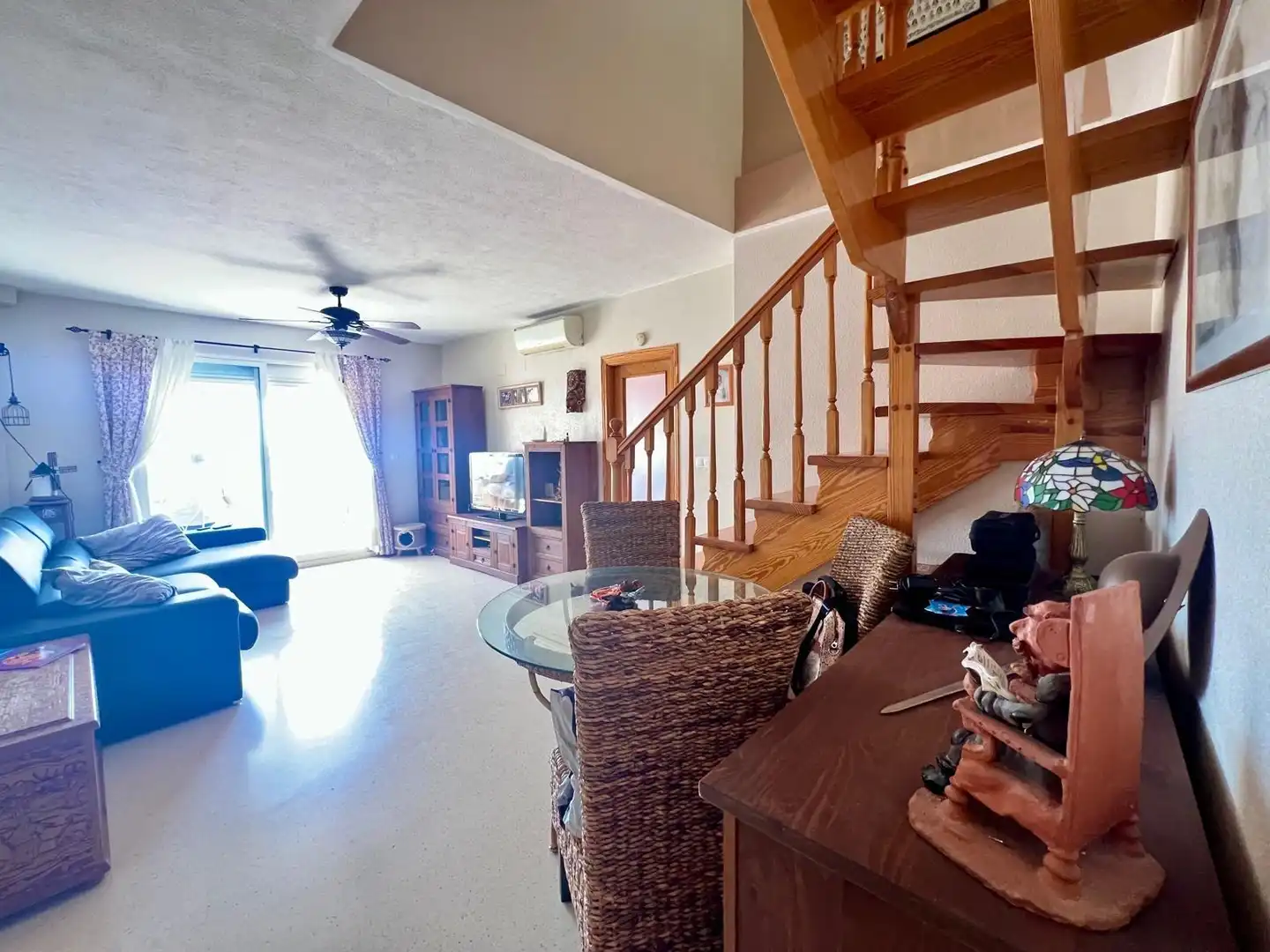 Living room of Attic for sale in La Nucia  with Air Conditioner and Terrace