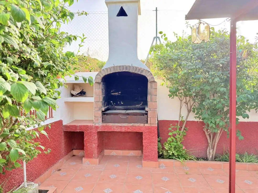 Terrassa de Casa o xalet en venda en Benamocarra amb Jardí privat i Moblat