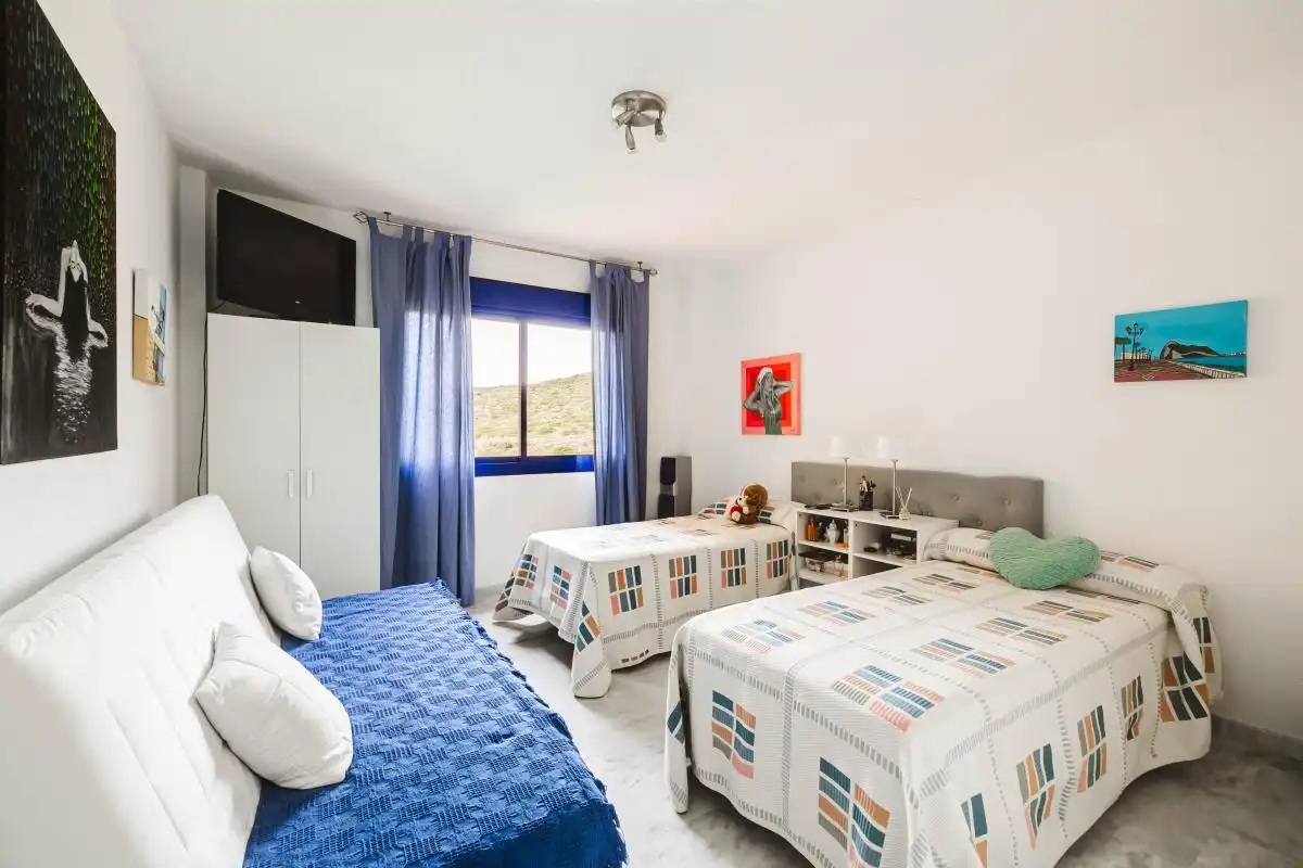 Bedroom of Flat for sale in Manilva  with Air Conditioner, Heating and Terrace