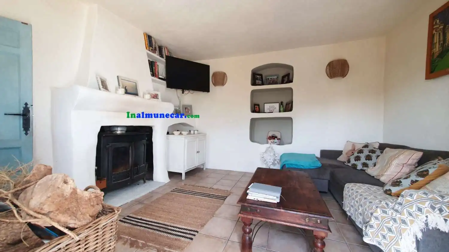 Sala de estar de Finca rústica en venta en Almuñécar con Terraza, Trastero y Piscina
