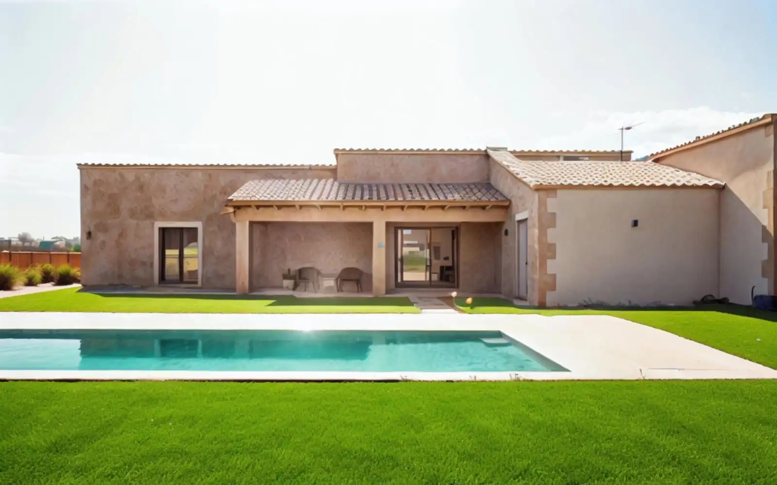Chalet con piscina en venta en Campos poble