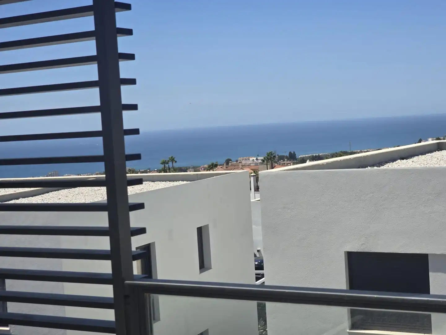 Terrassa de Casa o xalet en venda en Mijas amb Aire condicionat, Terrassa i Piscina comunitària
