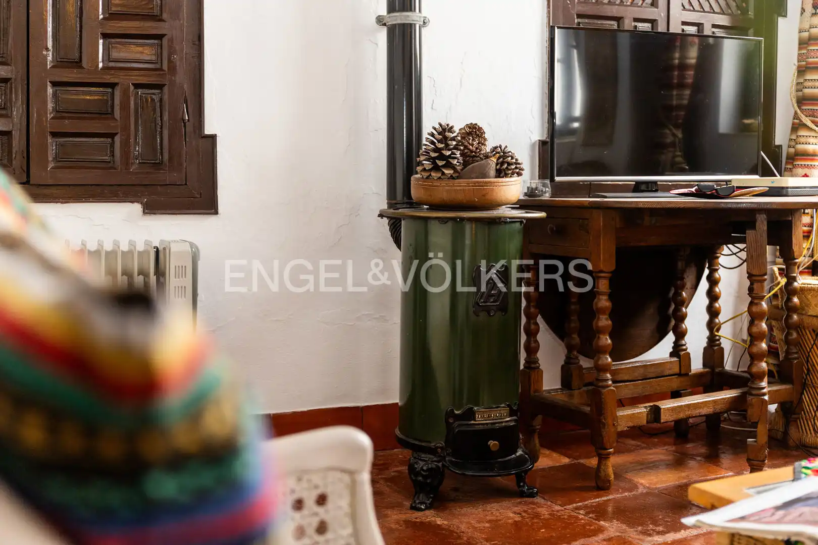 Sala de estar de Casa o chalet en venta en Grazalema con Calefacción y Balcón
