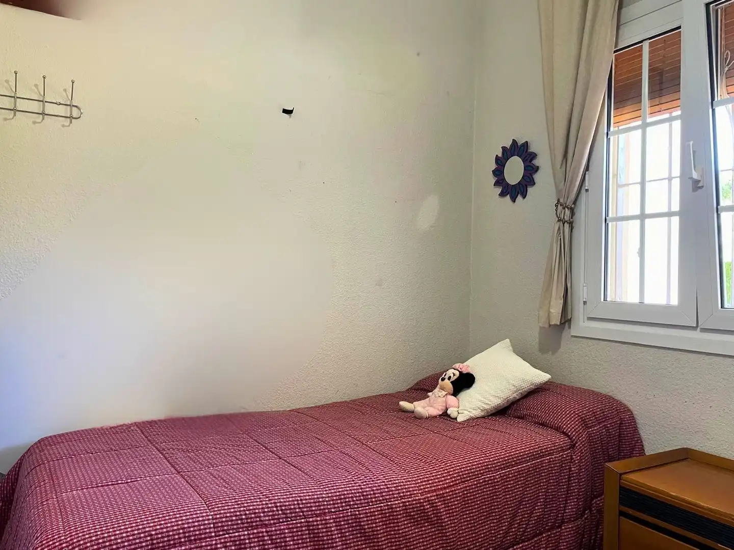 Schlafzimmer von Haus oder Chalet zum Verkauf in Aljaraque mit Klimaanlage, Heizung und Privatgarten