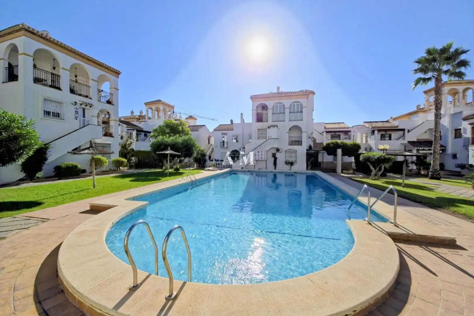 Swimming pool of Ground floor for rent in Orihuela  with Air Conditioner, Heating and Private garden
