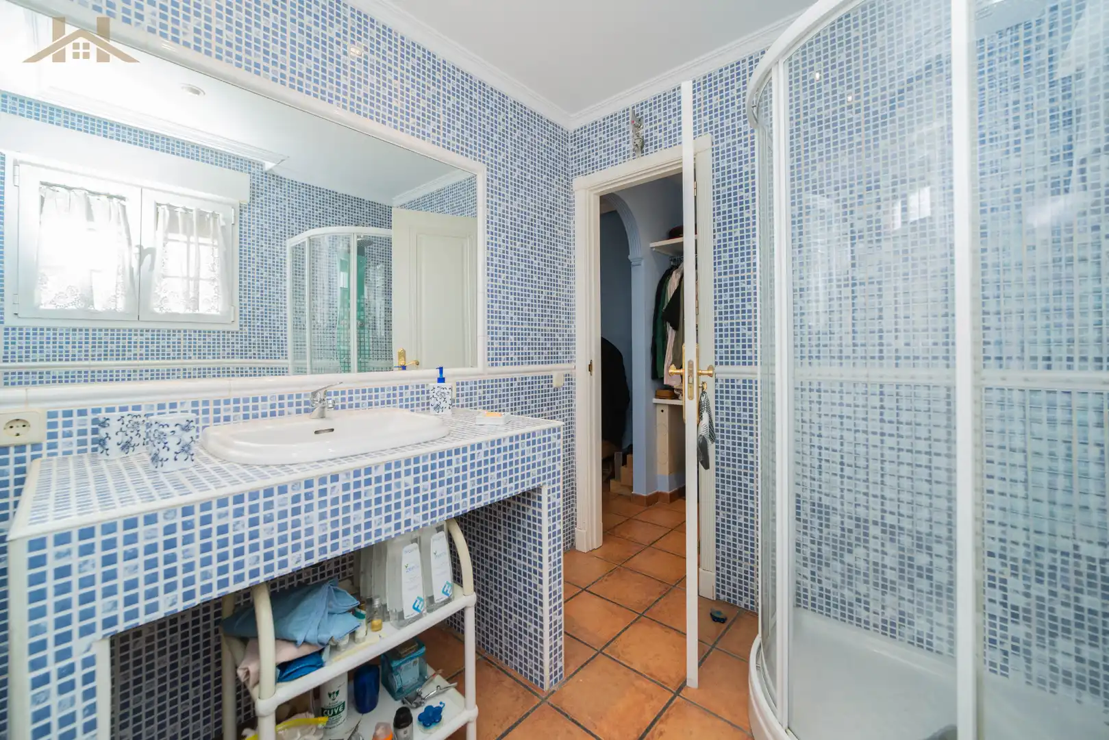 Bany de Casa o xalet en venda en Guadarrama amb Calefacció, Jardí privat i Piscina
