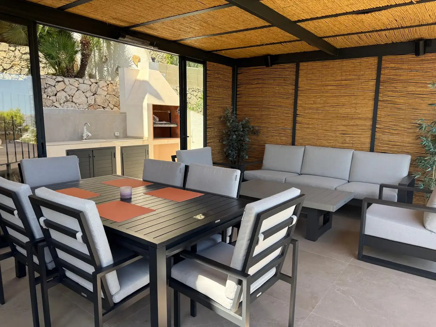 Terrassa de Casa o xalet en venda en Benissa amb Aire condicionat, Calefacció i Jardí privat