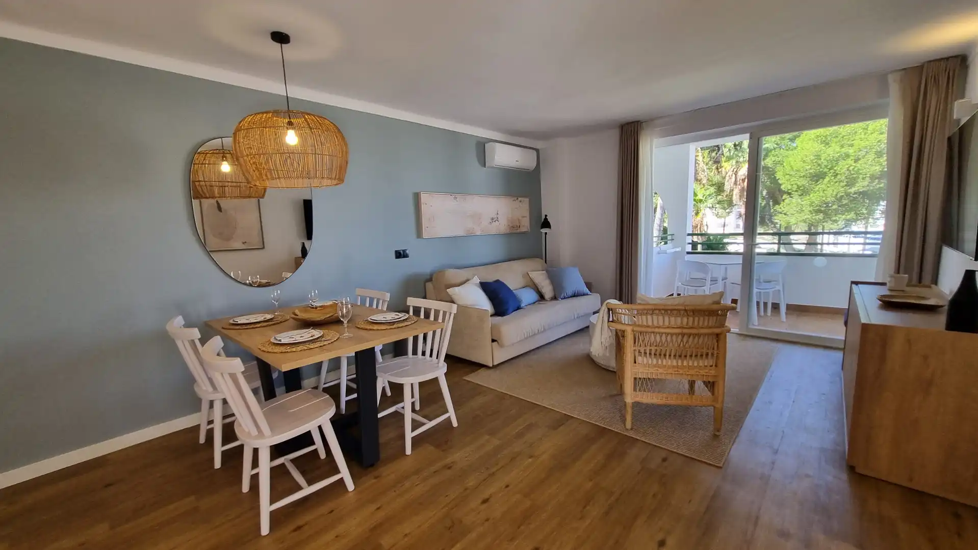 Comedor de Apartamento en venta en Felanitx con Aire acondicionado, Jardín privado y Terraza