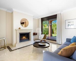Living room of Single-family semi-detached for sale in Estepona  with Private garden, Terrace and Storage room
