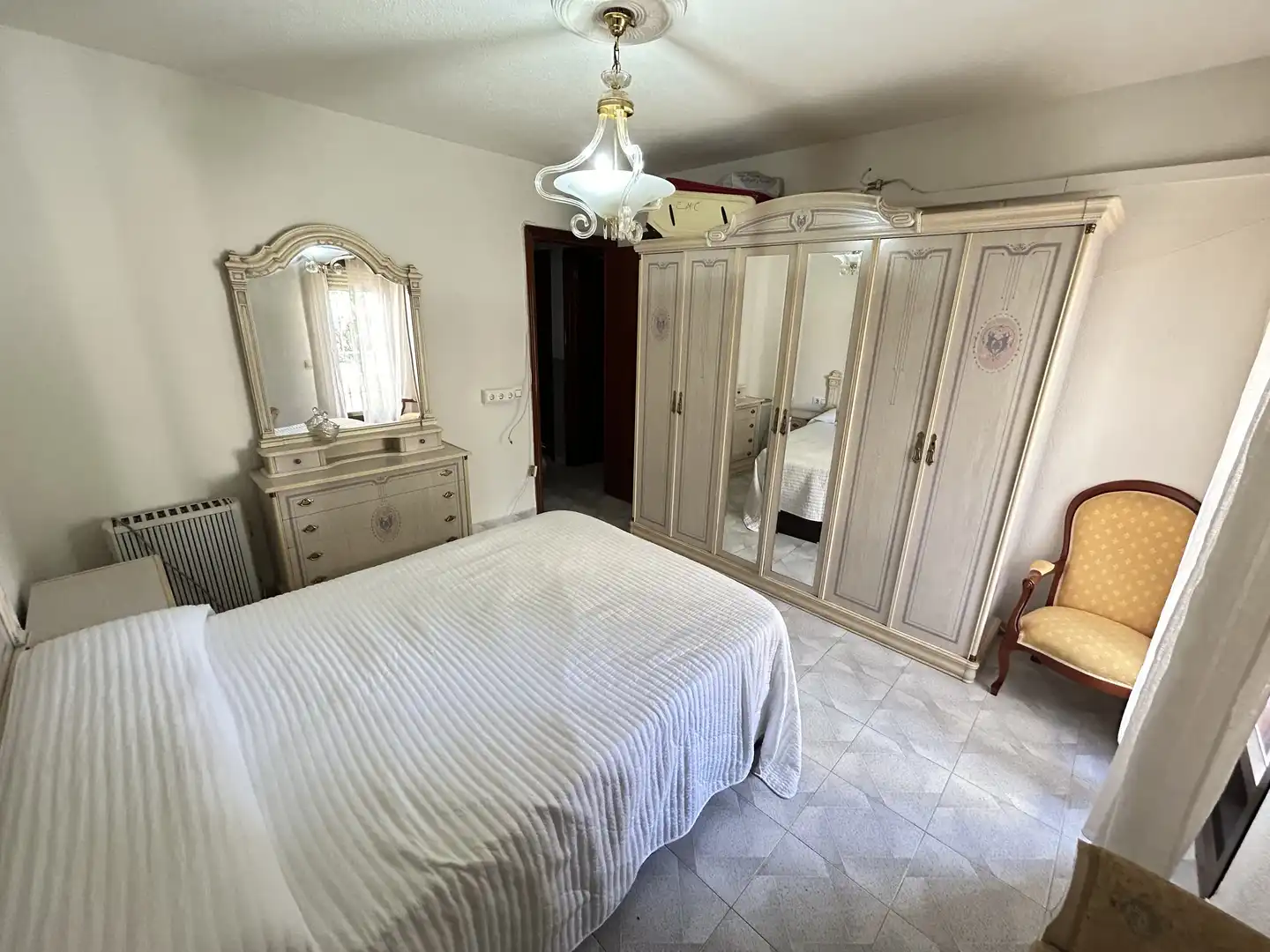 Dormitori de Casa adosada en venda en Almería amb Aire condicionat, Calefacció i Terrassa