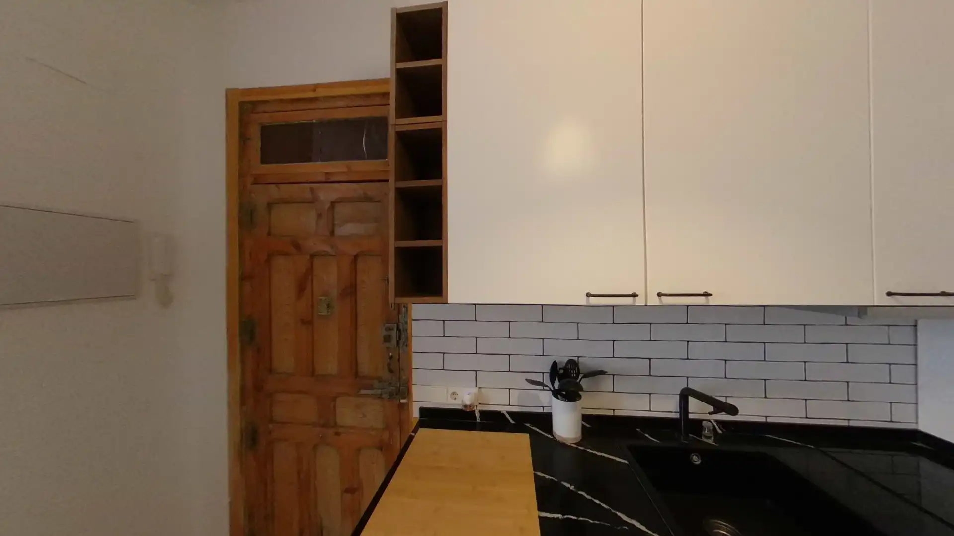 Küche von Wohnung zur Miete in  Madrid Capital mit Klimaanlage, Heizung und Terrasse