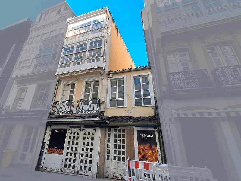 Exterior view of Building for sale in A Coruña Capital   with Alarm