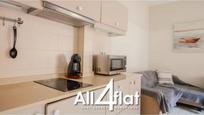 Kitchen of Flat to rent in  Barcelona Capital  with Parquet flooring, Furnished and Balcony