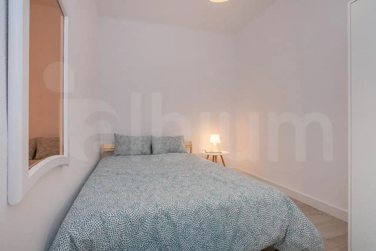 Bedroom of Flat for rent in Barcelona  with Heating, Parquet flooring and Terrace