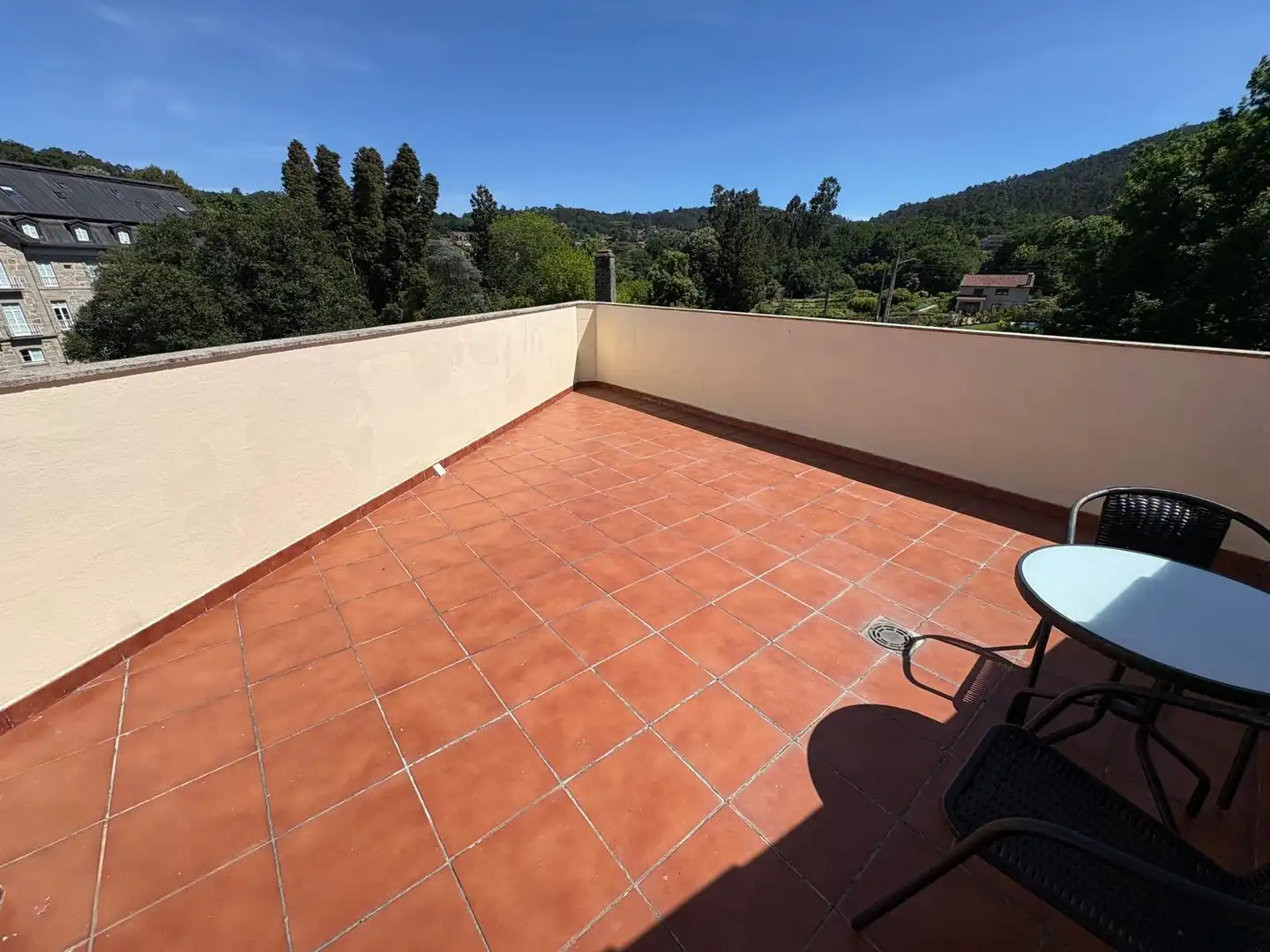 Terraza de Ático de alquiler en Mondariz-Balneario con Calefacción, Terraza y Trastero