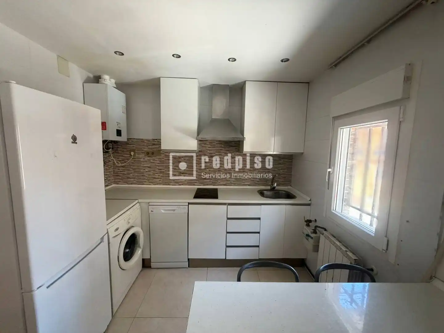Kitchen of Flat for sale in Madrid  with Air Conditioner