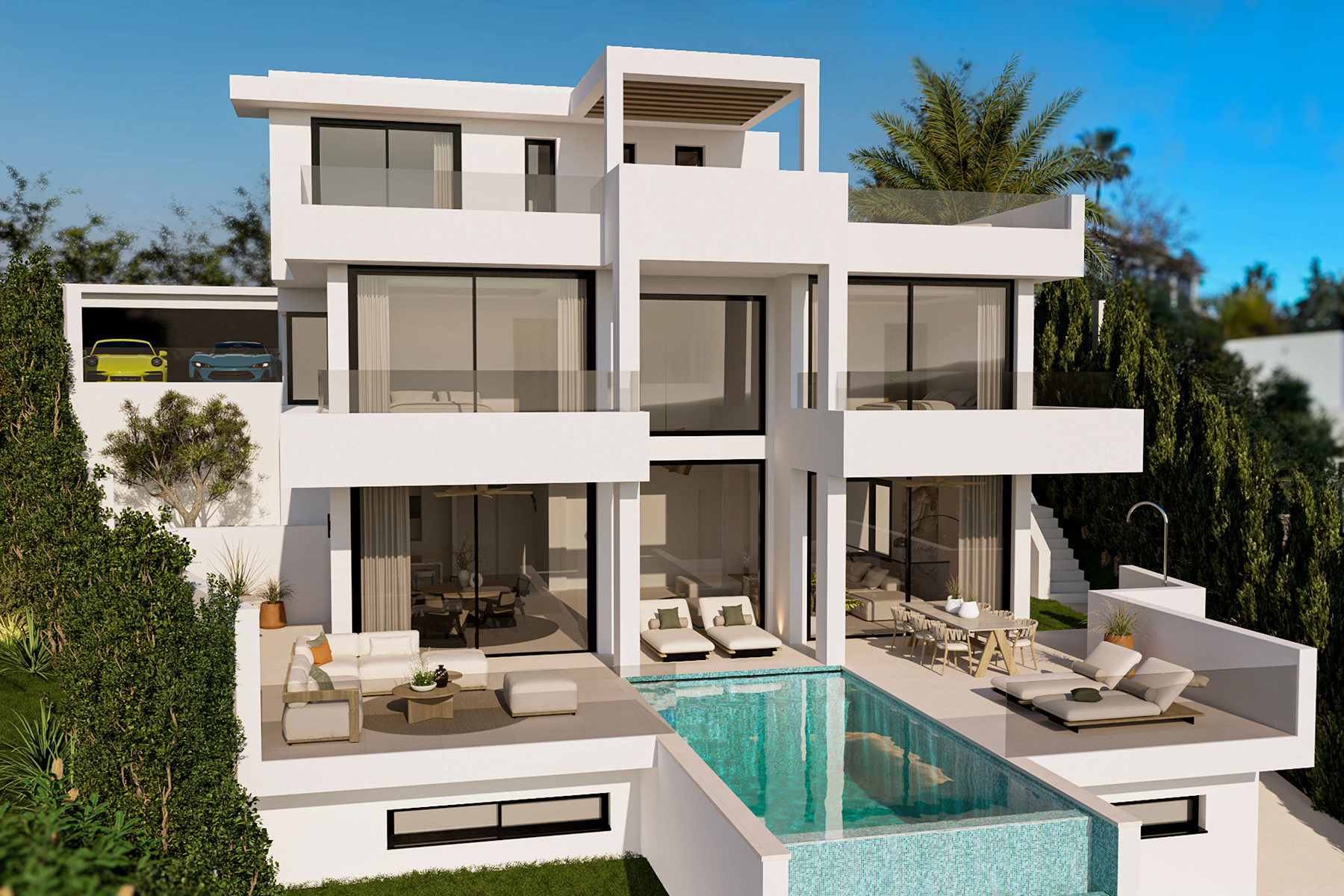 Exterior view of House or chalet for sale in Benalmádena  with Air Conditioner, Heating and Private garden
