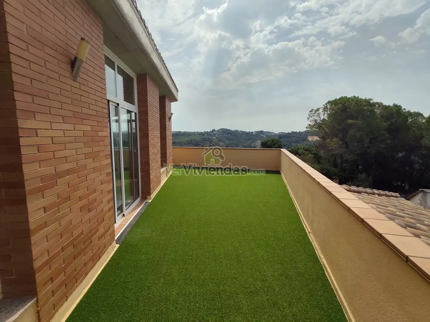 Terraza de Casa o chalet en venta en Piera con Calefacción, Jardín privado y Terraza