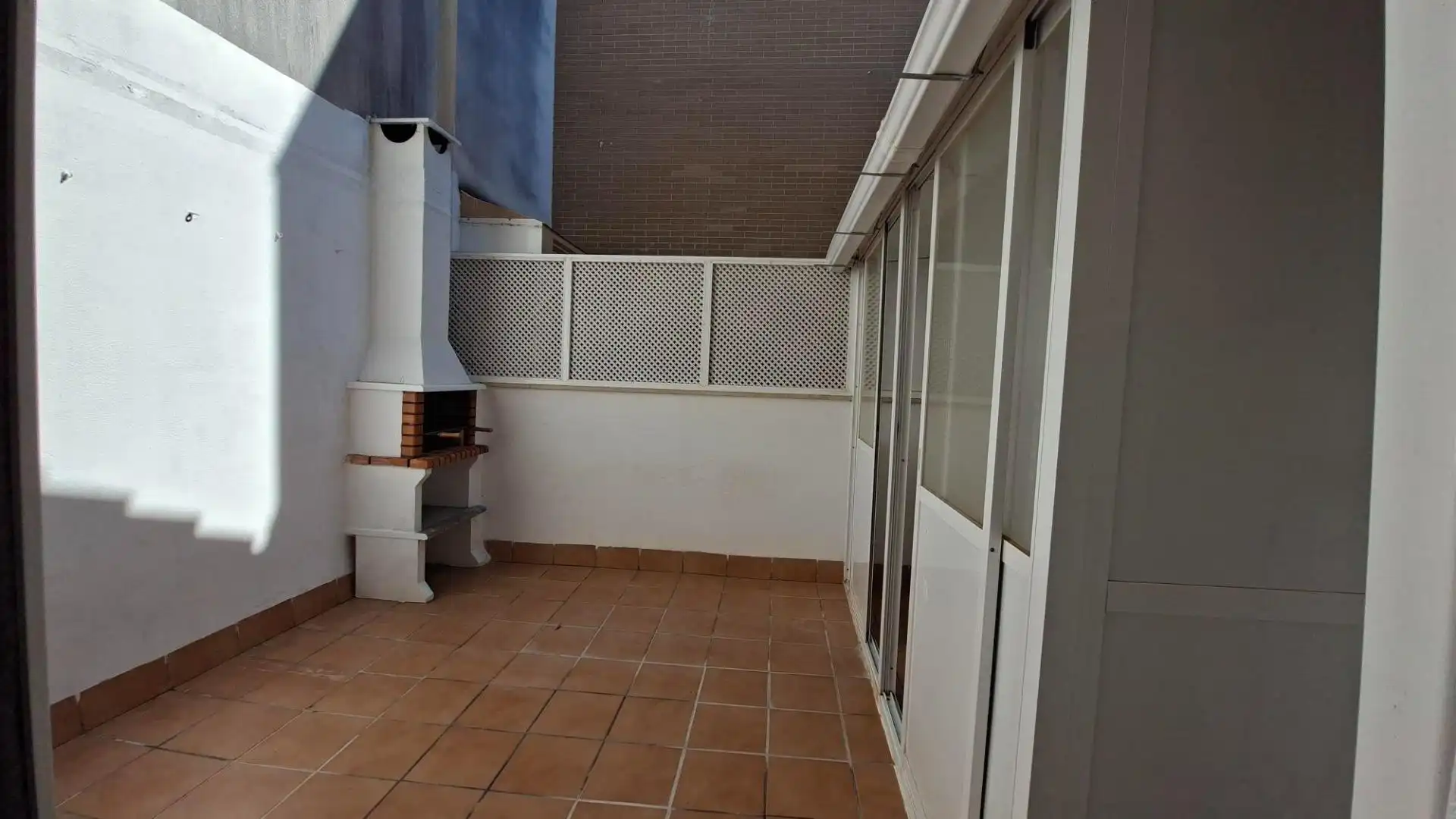 Balcony of Ground floor for rent in Badajoz  with Heating, Storage room and Community pool