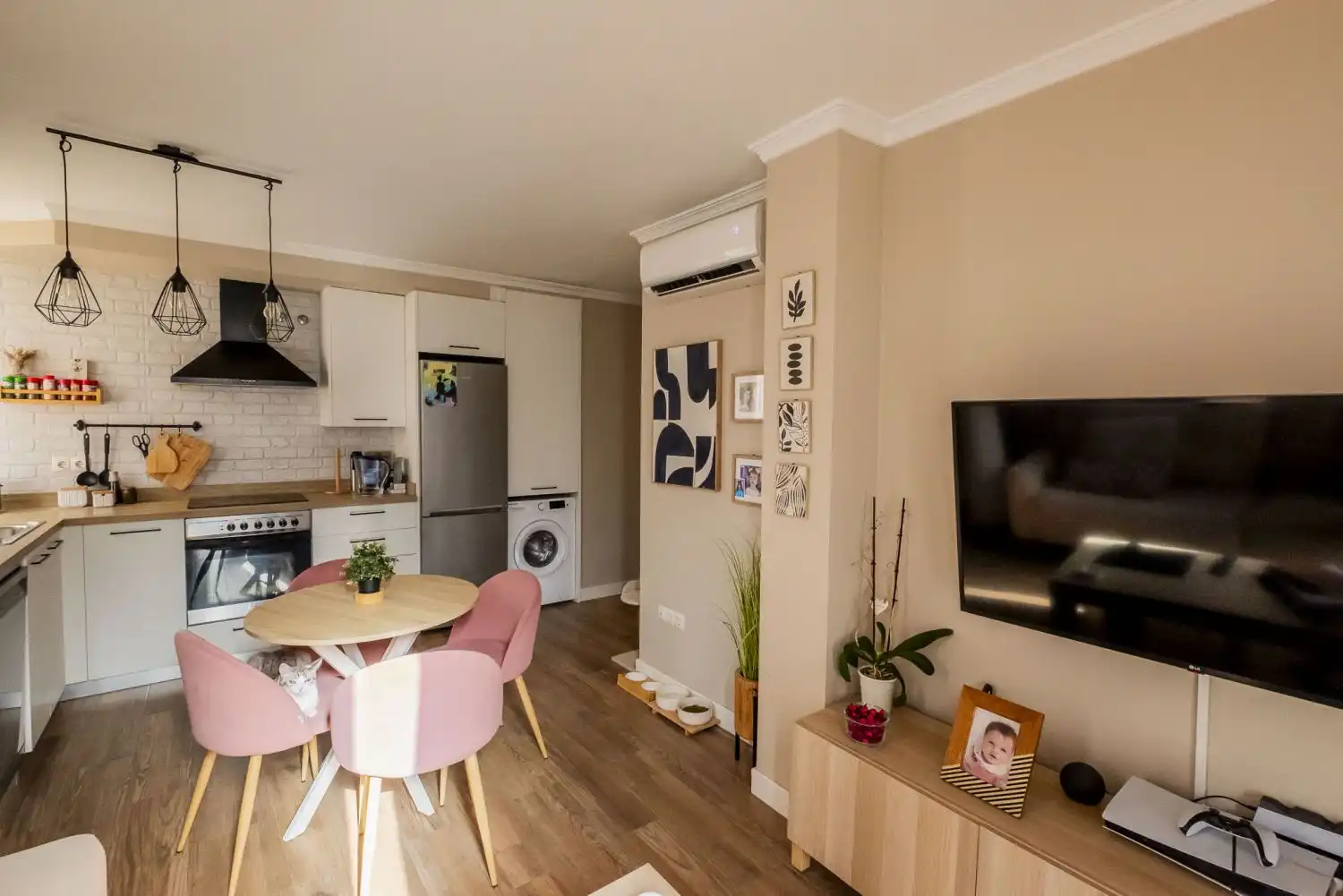 Sala de estar de Apartamento en venta en Málaga con Aire acondicionado, Calefacción y Trastero
