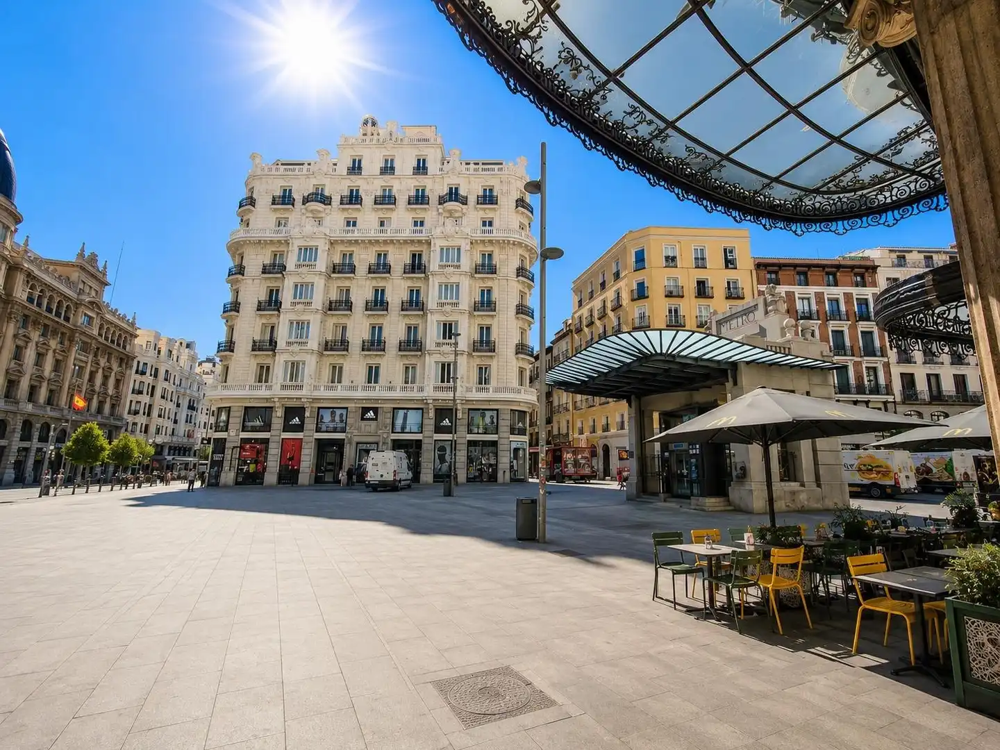 Vista exterior de Pis en venda en Madrid amb Aire condicionat, Calefacció i Moblat
