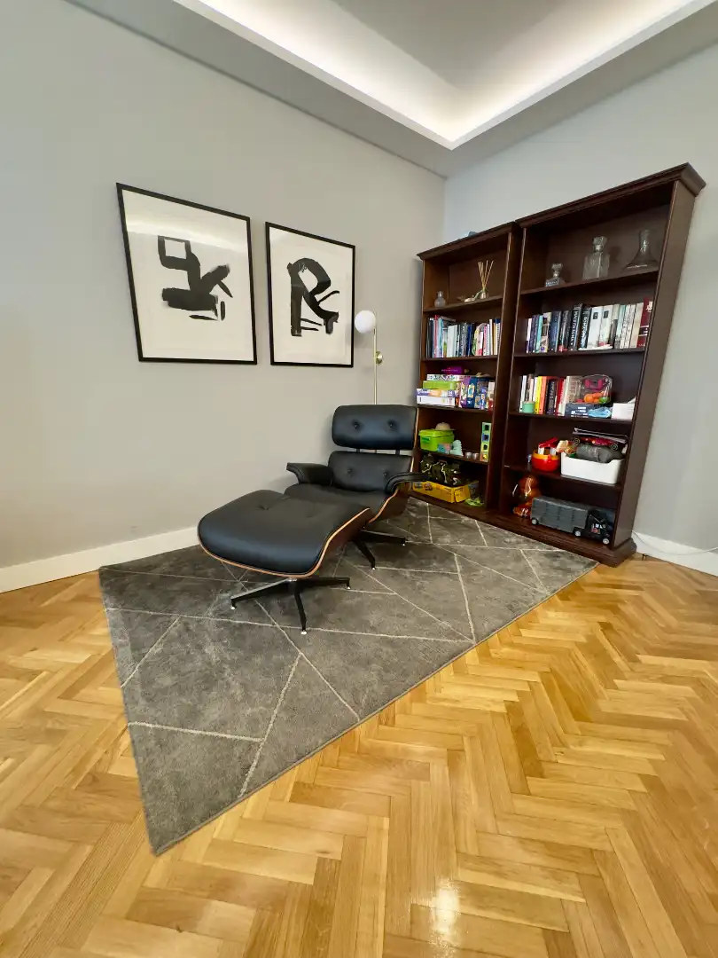Sala de estar de Piso en venta en Madrid con Aire acondicionado, Calefacción y Parquet
