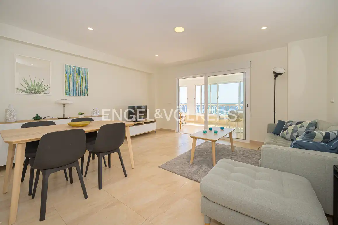Balcony of Flat for sale in Benidorm  with Air Conditioner, Terrace and Community pool