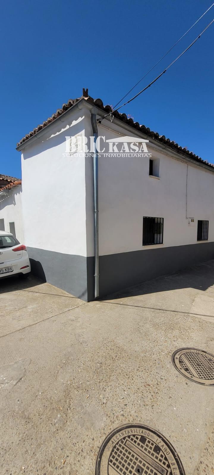 Exterior view of House or chalet for sale in Zarza de Montánchez  with Terrace