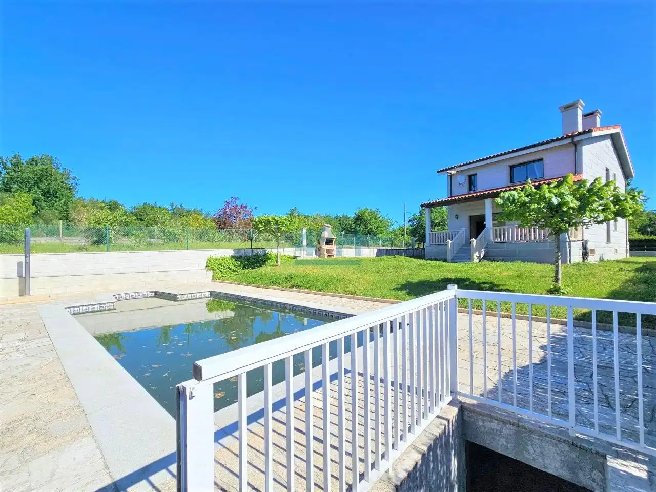 Jardín de Casa o chalet en venta en O Pereiro de Aguiar  con Calefacción, Jardín privado y Terraza