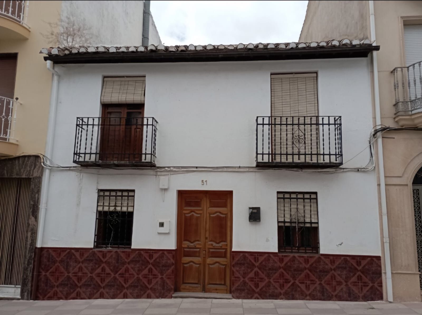 Vista exterior de Casa o chalet en venta en Noalejo con Amueblado