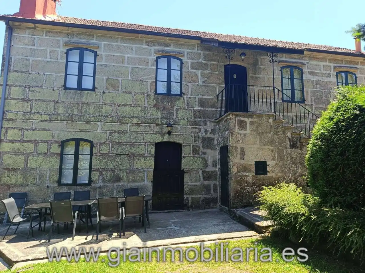 Vista exterior de Casa o chalet en venta en Mondariz con Calefacción, Jardín privado y Terraza