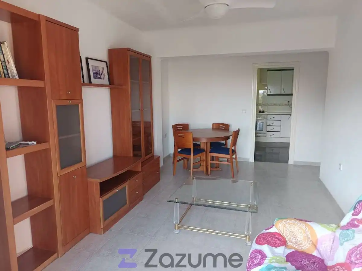 Wohnzimmer von Wohnung zur Miete in Valencia mit Möbliert, Ofen und Waschmaschine