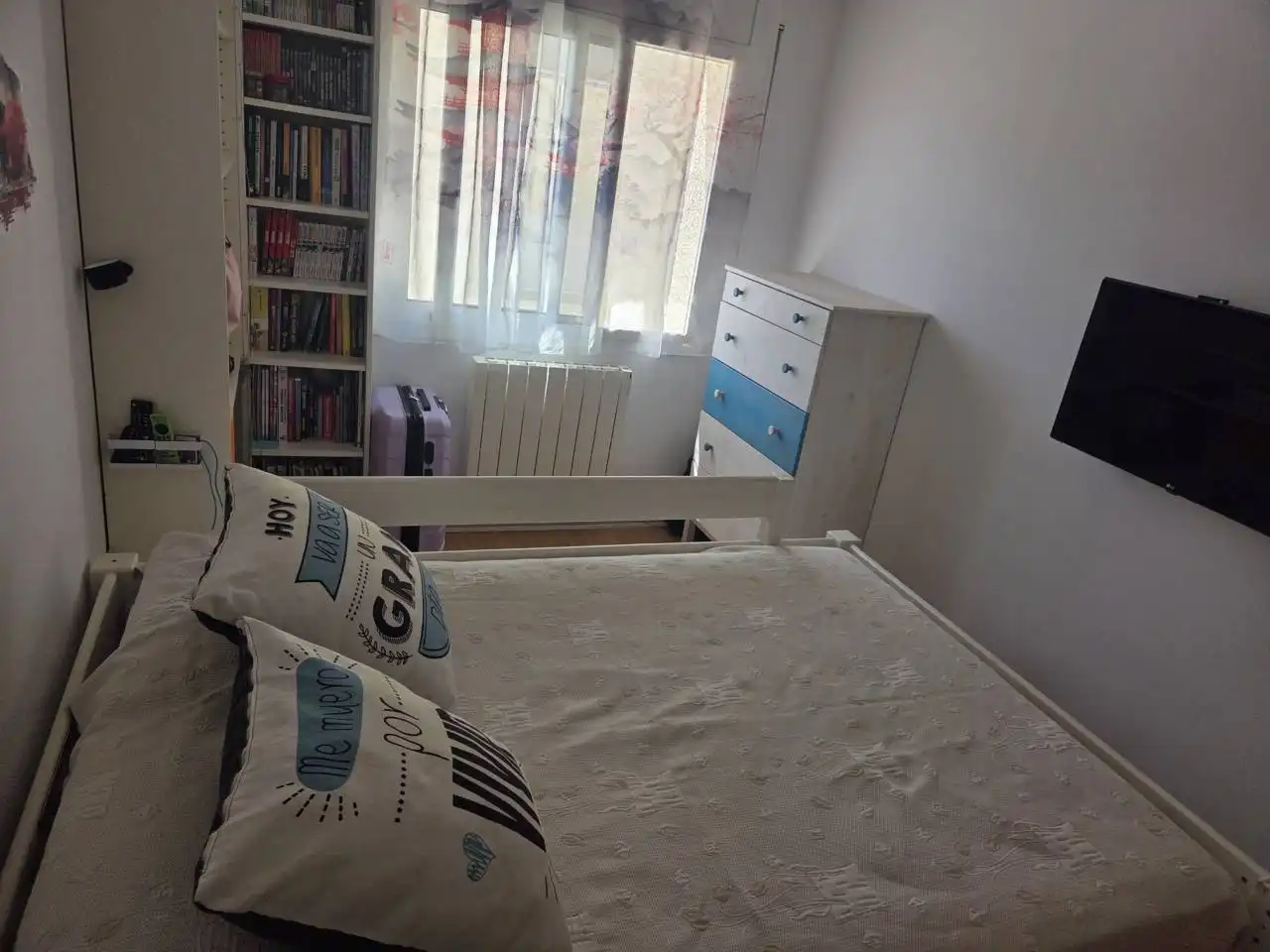 Schlafzimmer von Wohnung zum Verkauf in Cubelles mit Heizung, Parkett und Abstellraum