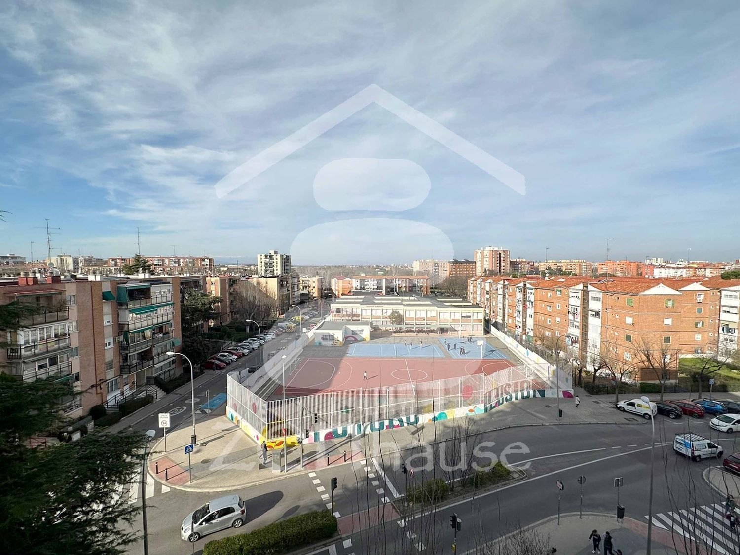 Vista exterior de Piso en venta en  Madrid Capital con Terraza