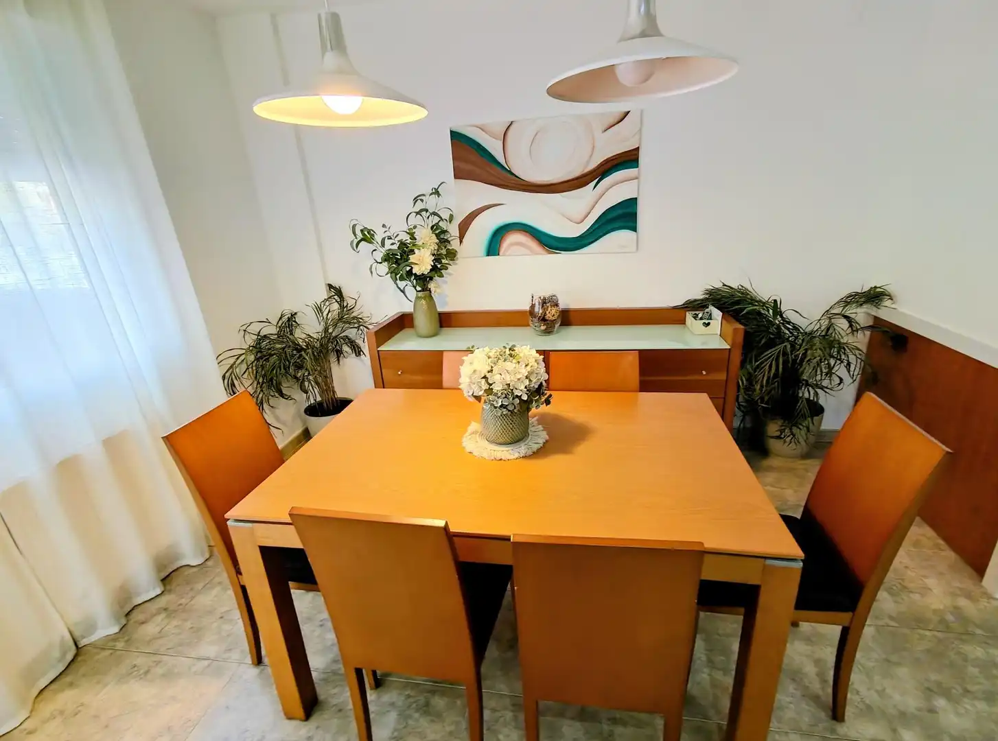 Comedor de Casa adosada en venta en Tarragona con Aire acondicionado, Calefacción y Jardín privado