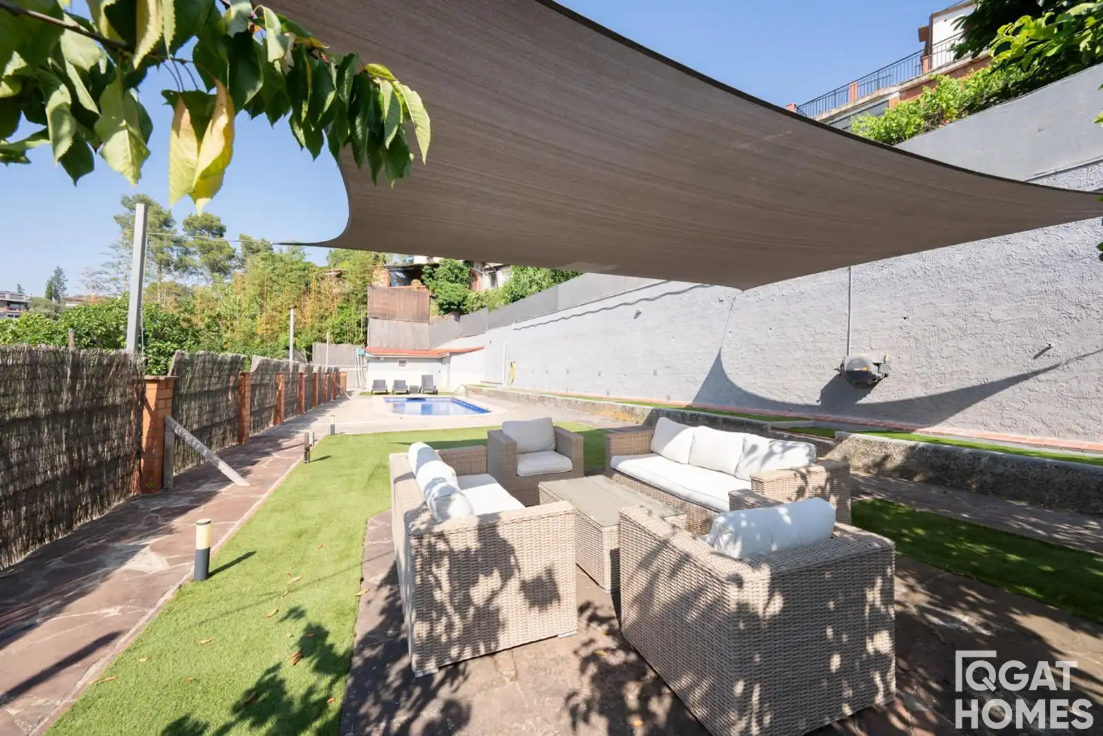 Terrassa de Casa o xalet en venda en Sant Cugat del Vallès amb Aire condicionat, Calefacció i Terrassa