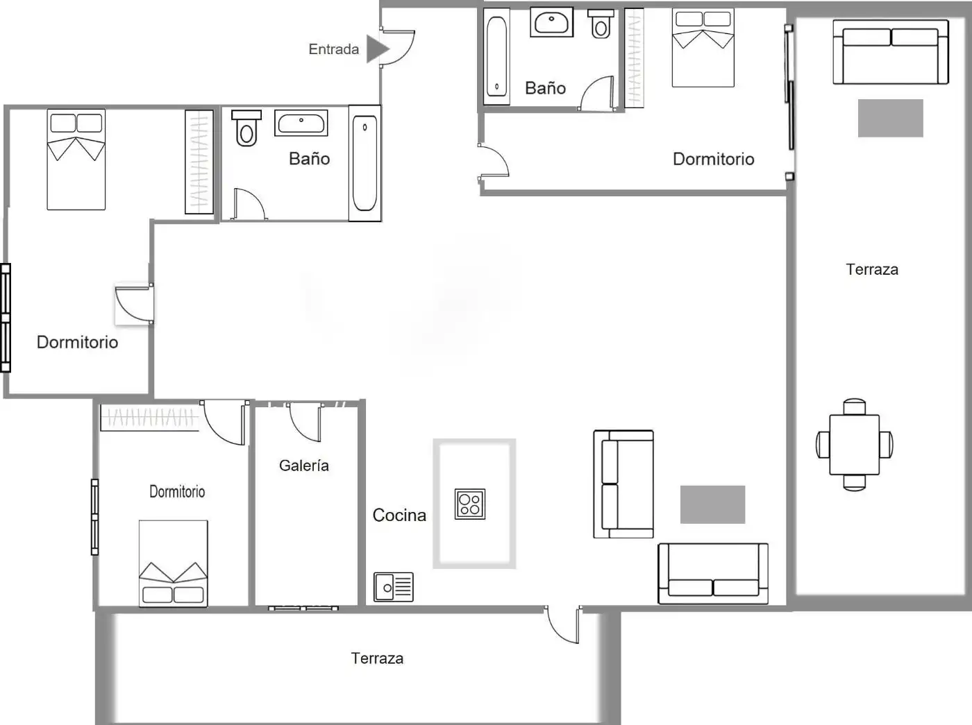 Apartamento con piscina en venta en Avenida República Argentina, imagen 31