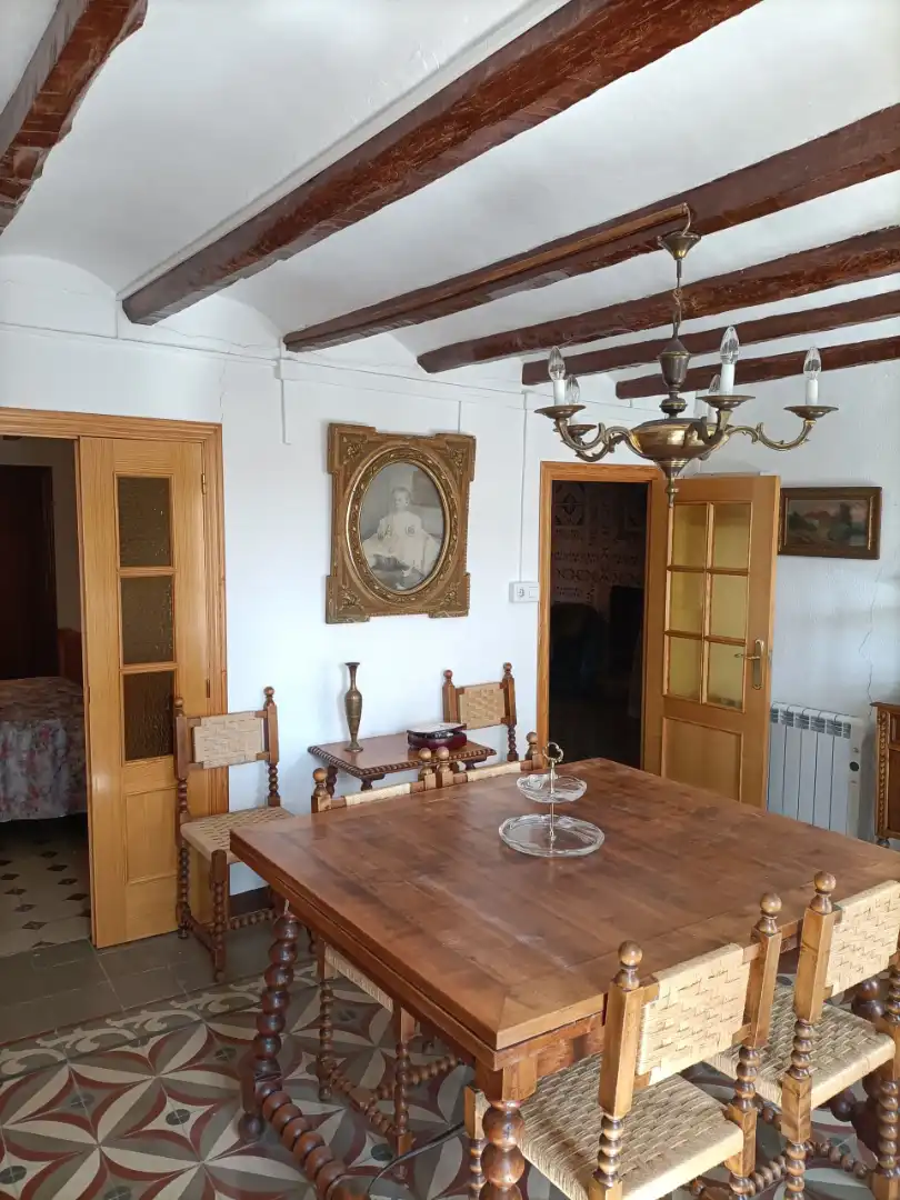 Dining room of Flat for sale in Viver  with Furnished and Balcony