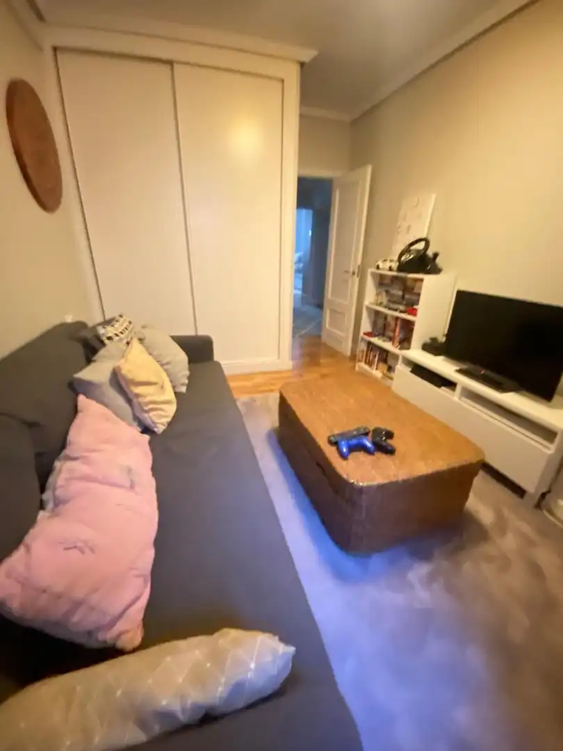 Wohnzimmer von Maisonette zum Verkauf in Donostia - San Sebastián  mit Heizung, Privatgarten und Terrasse