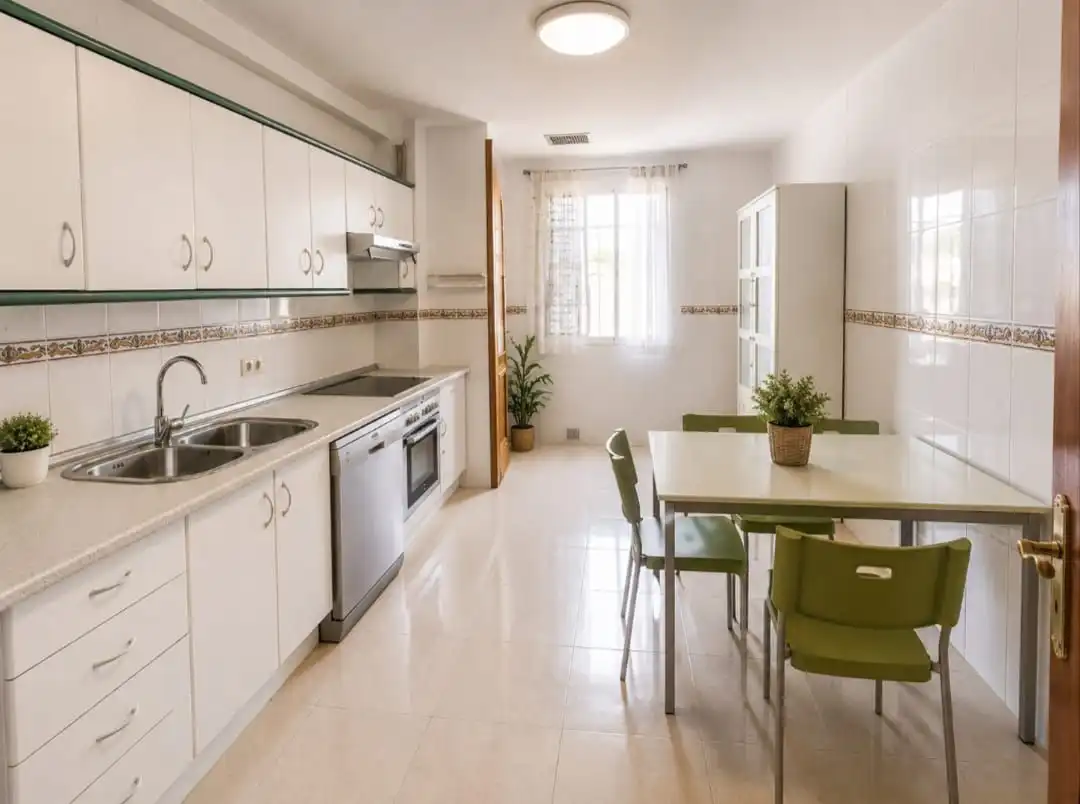 Cocina de Piso de alquiler en San Cristóbal de la Laguna con Aire acondicionado