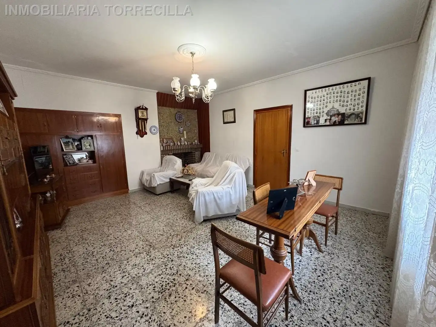Sala de estar de Finca rústica en venta en Renedo de Esgueva, Valladolid